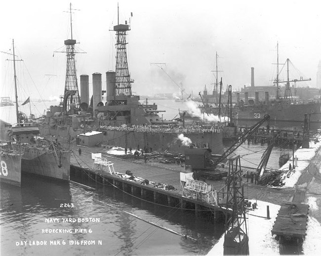 1914-1918 Boston Navy Yard and the “Great War”