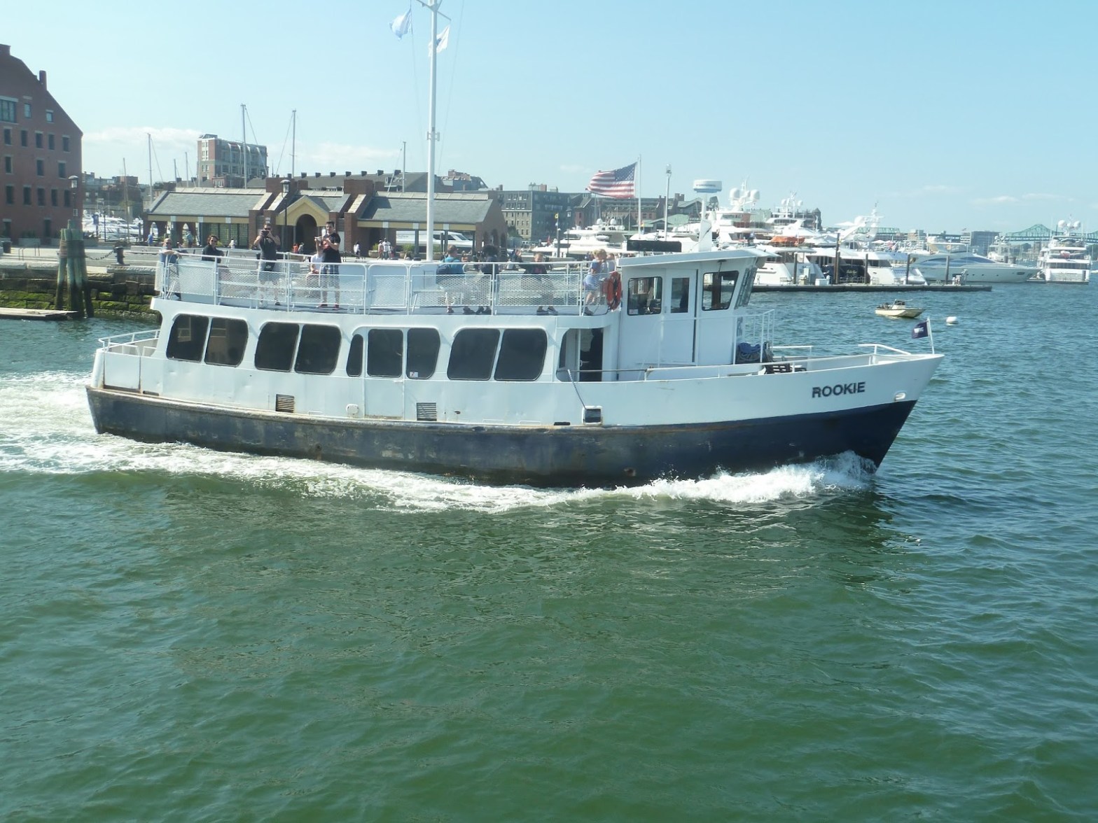 Ferry Returning to Pier 4