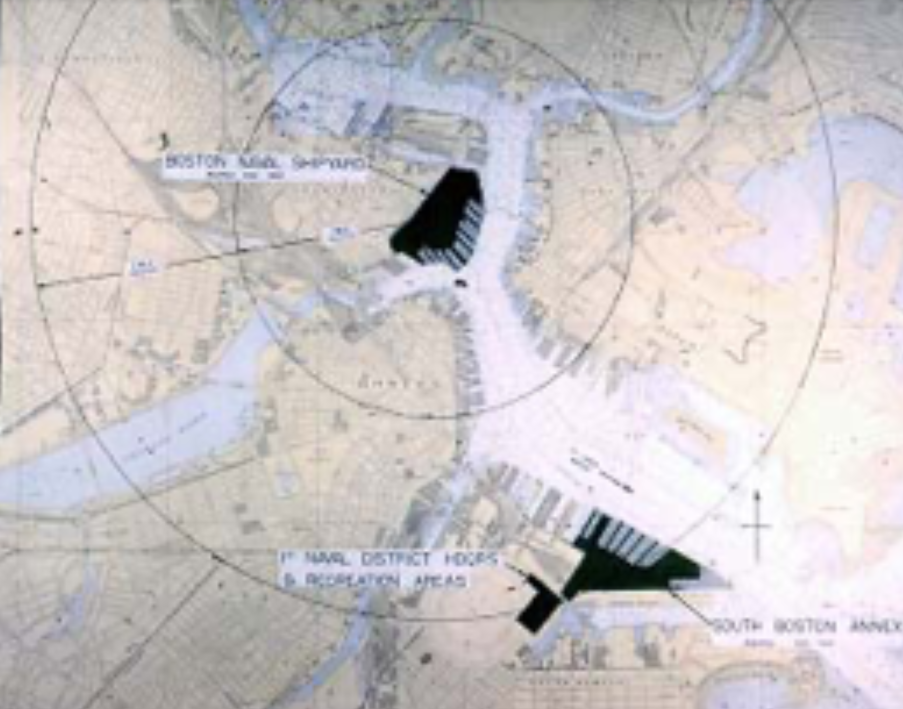 Navy Yard at the Head of Boston Harbor