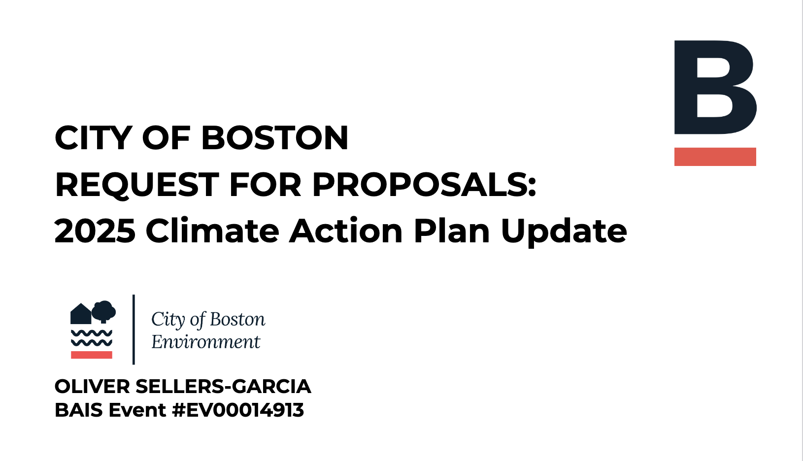 RFP 2025 Climate Action Plan Update BRA – Oliver Sellers-Garcia