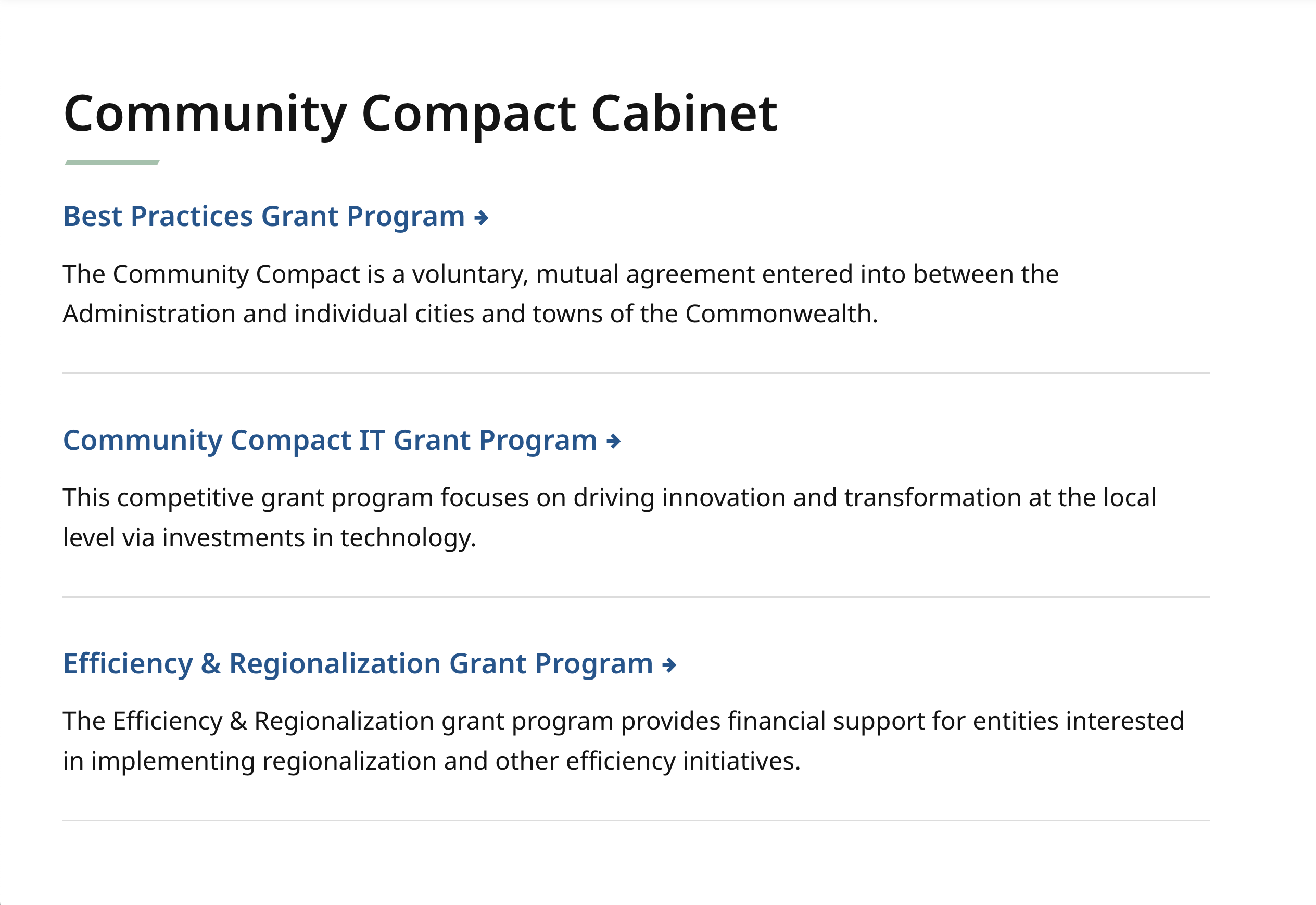 Community Grant Finder