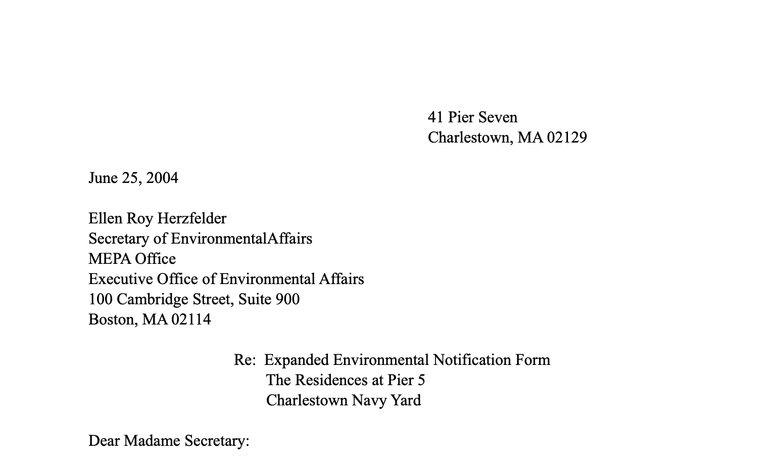 The BRA’s oversight performance is also demonstrably inadequate. Peter Borre – 2004 Letter