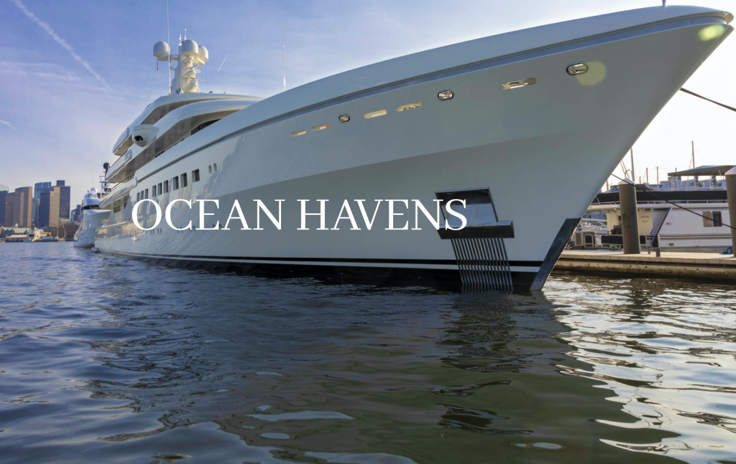OCEAN HAVENS desired a refined brand presence that “EXUDES LUXURY and SOPHISTICATION”.