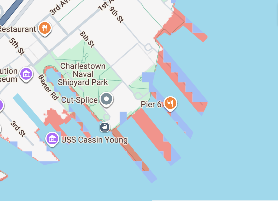 Coastal Risk Screening Tool – high-resolution airborne lidar data collected by the National Oceanic and Atmospheric Administration (NOAA).