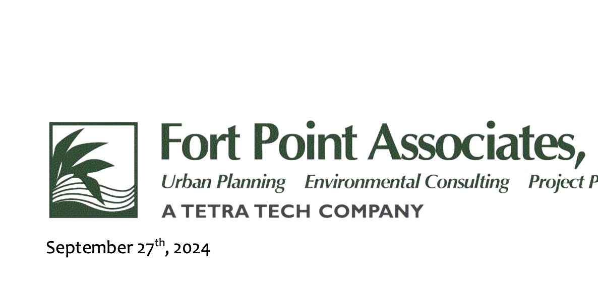 Charlestown Marina Pier 6 Abutter Certificate of Compliance Request – Fort Point Associations. A Tetra Tech company.