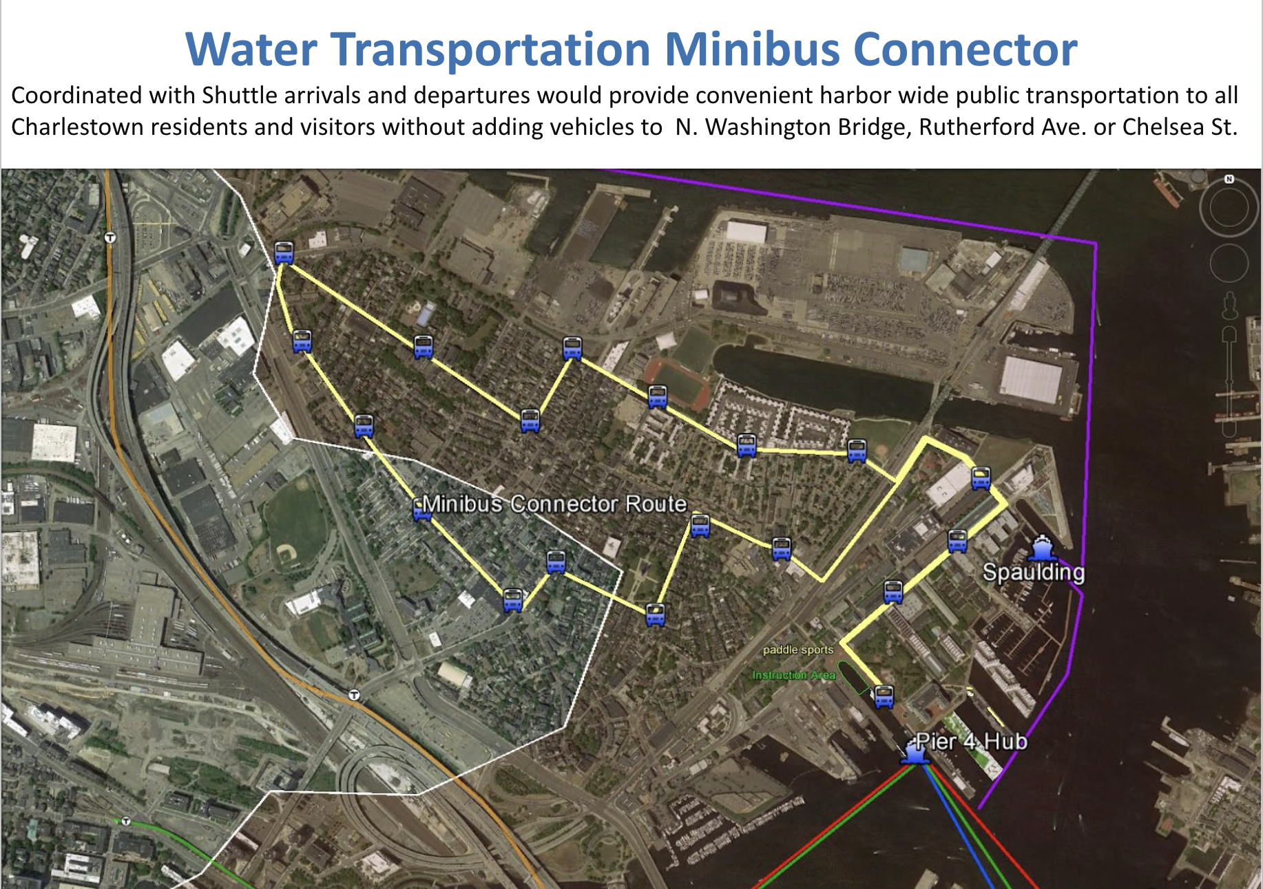 Water Transportation Mini Bus Connector