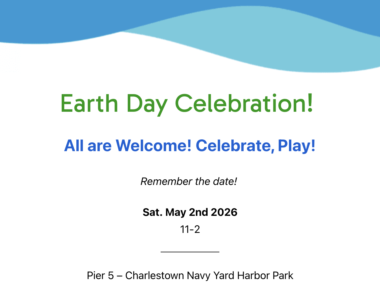 Earth Celebration